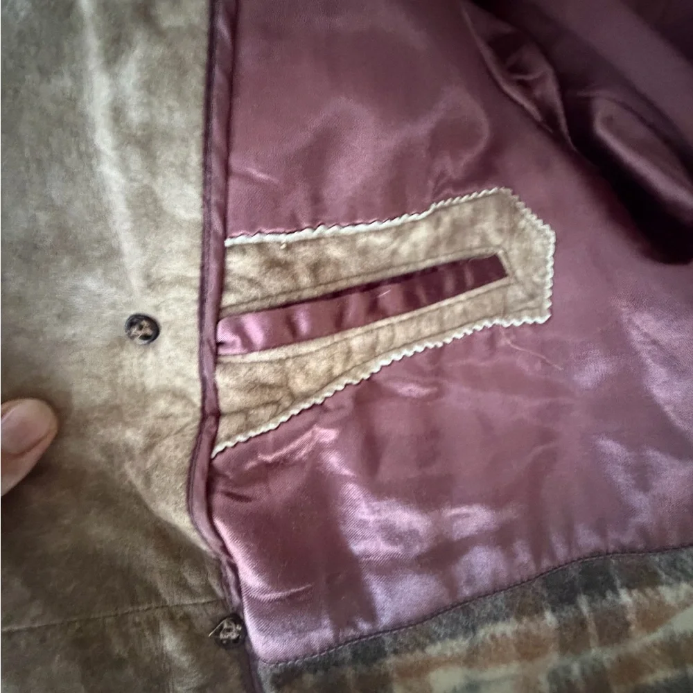 Brown Fur Collar Coat - Picture 11 of 16